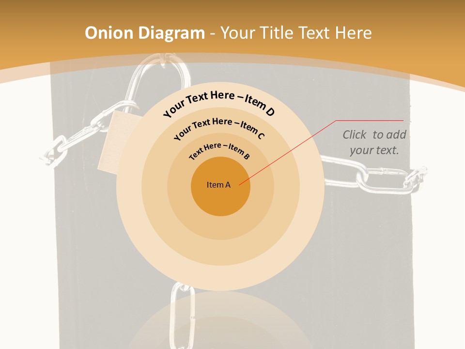 Classified Security Padlock PowerPoint Template