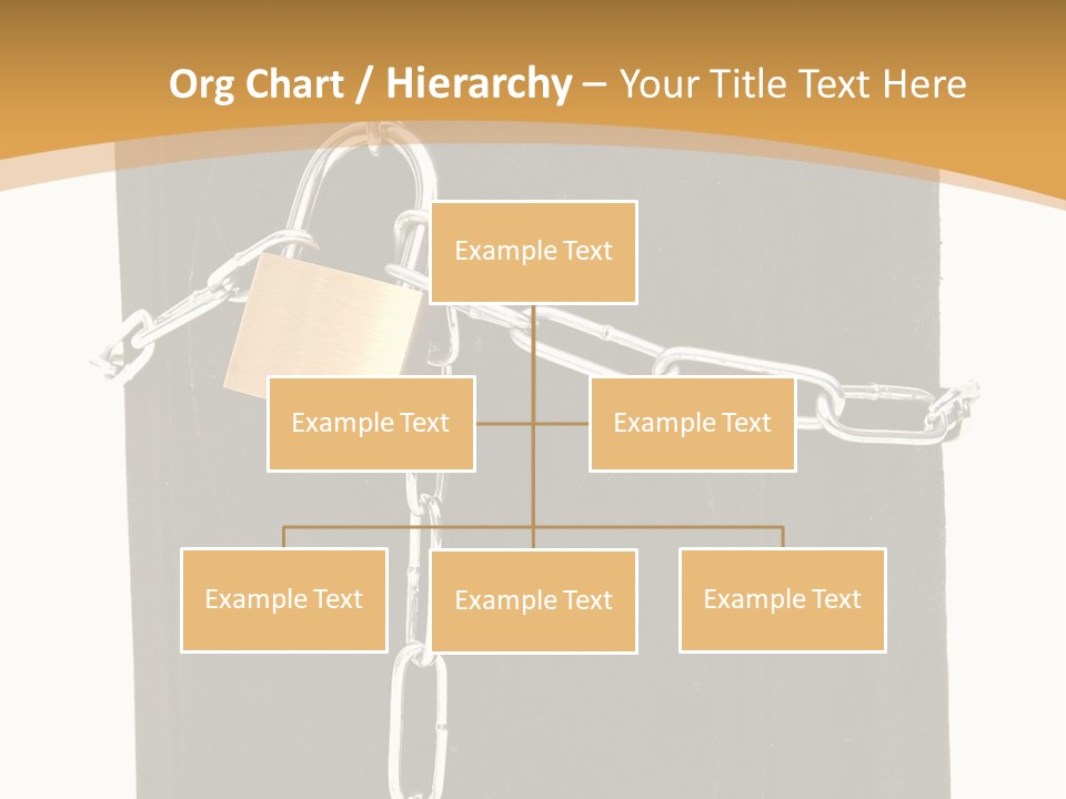 Classified Security Padlock PowerPoint Template
