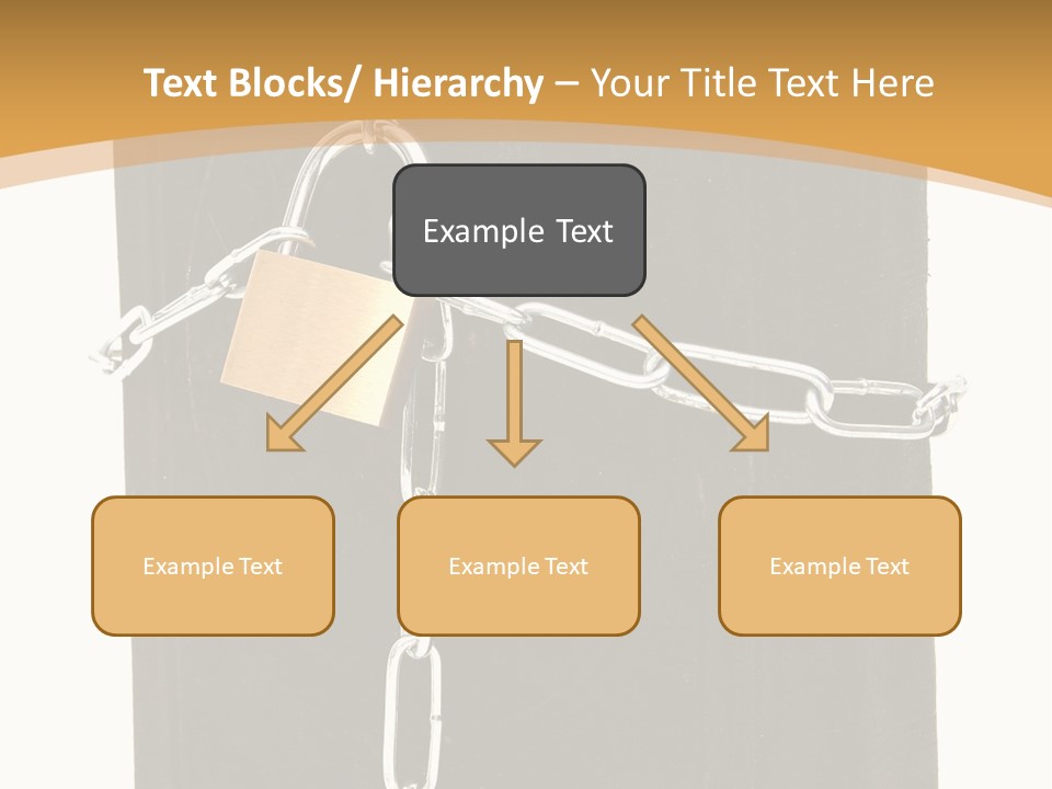 Classified Security Padlock PowerPoint Template