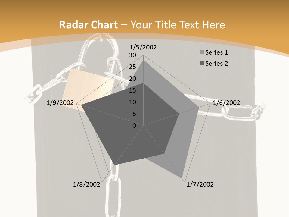 Classified Security Padlock PowerPoint Template