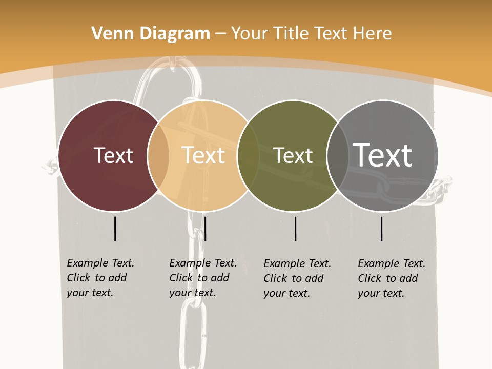 Classified Security Padlock PowerPoint Template