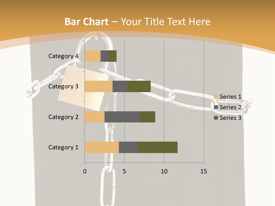 Classified Security Padlock PowerPoint Template