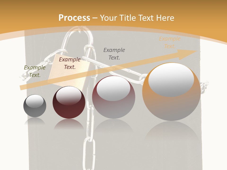 Classified Security Padlock PowerPoint Template