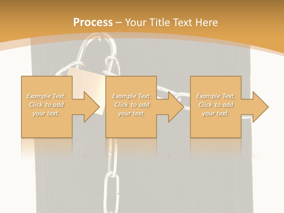 Classified Security Padlock PowerPoint Template