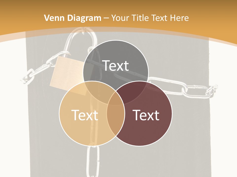 Classified Security Padlock PowerPoint Template