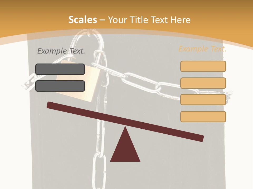 Classified Security Padlock PowerPoint Template