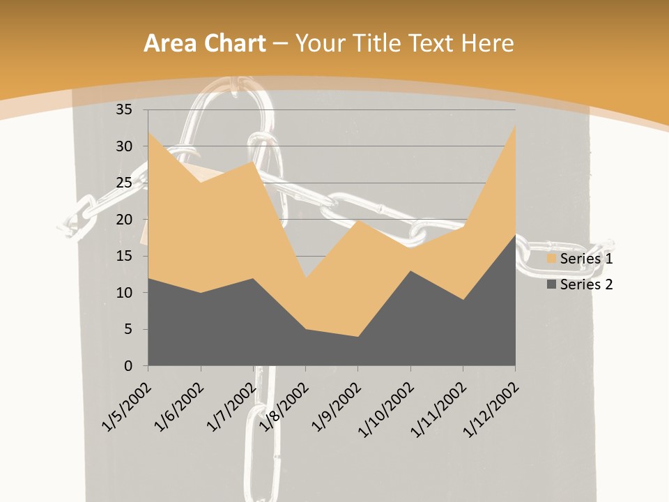 Classified Security Padlock PowerPoint Template