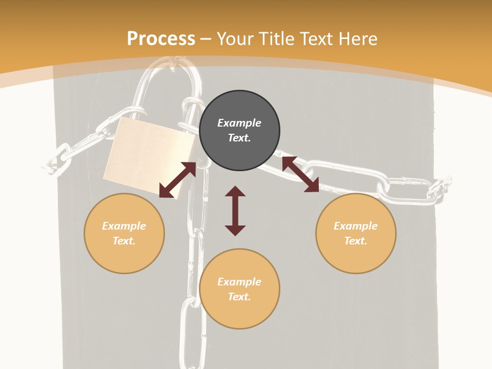 Classified Security Padlock PowerPoint Template