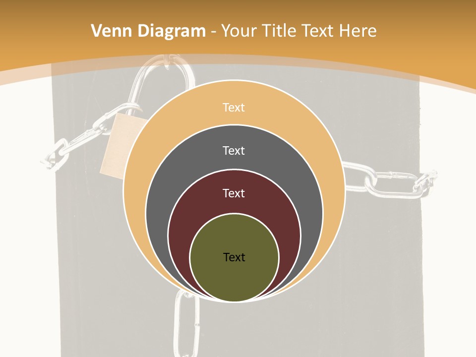 Classified Security Padlock PowerPoint Template
