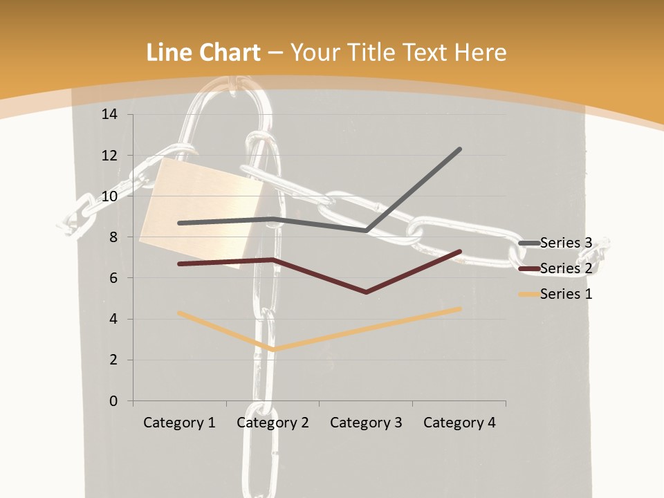 Classified Security Padlock PowerPoint Template