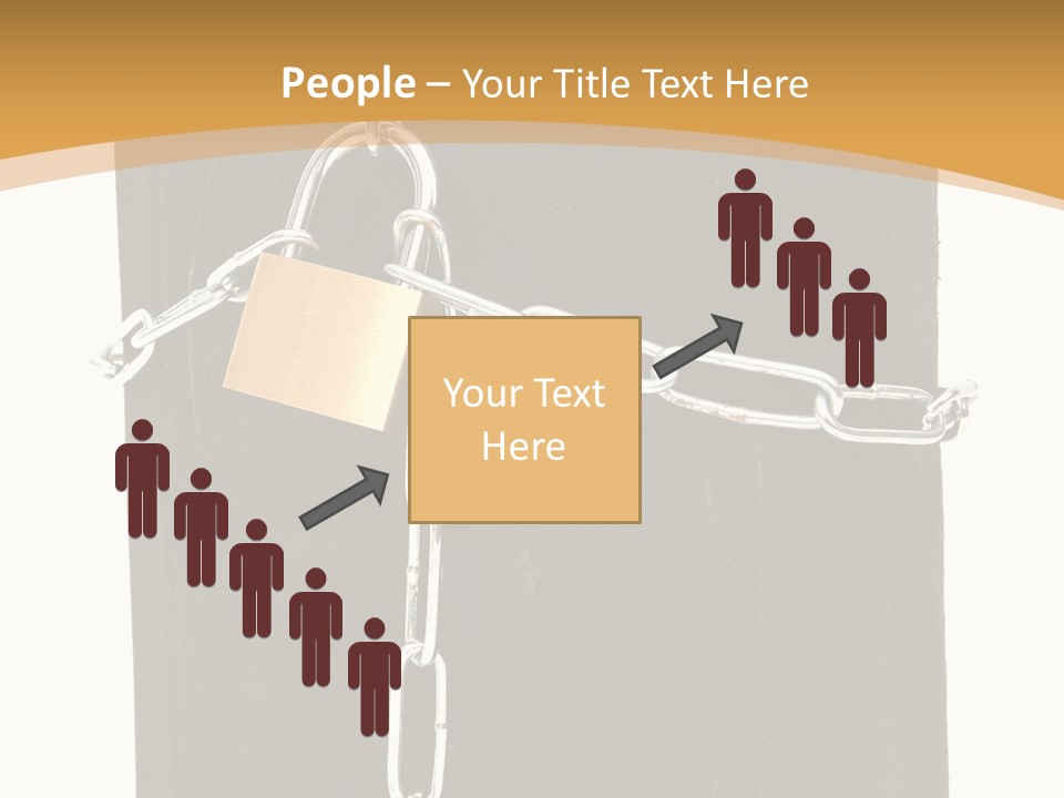 Classified Security Padlock PowerPoint Template