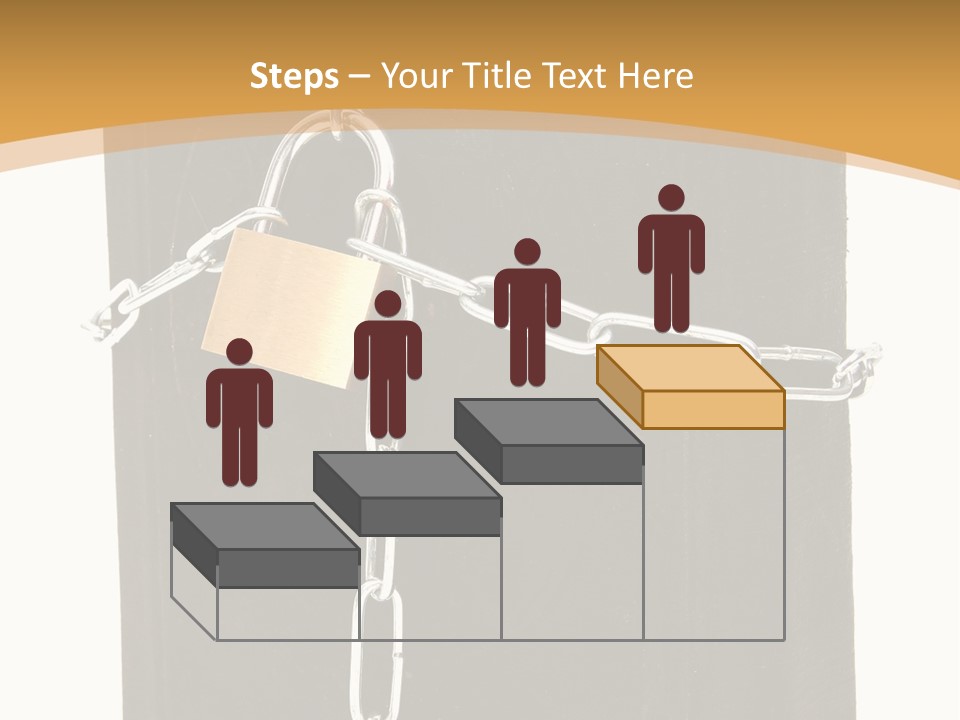 Classified Security Padlock PowerPoint Template