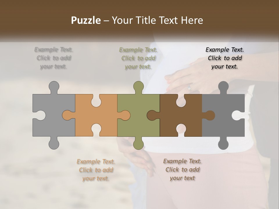 Asian Together Mother PowerPoint Template