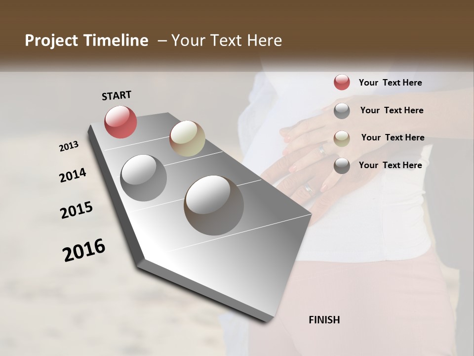 Asian Together Mother PowerPoint Template
