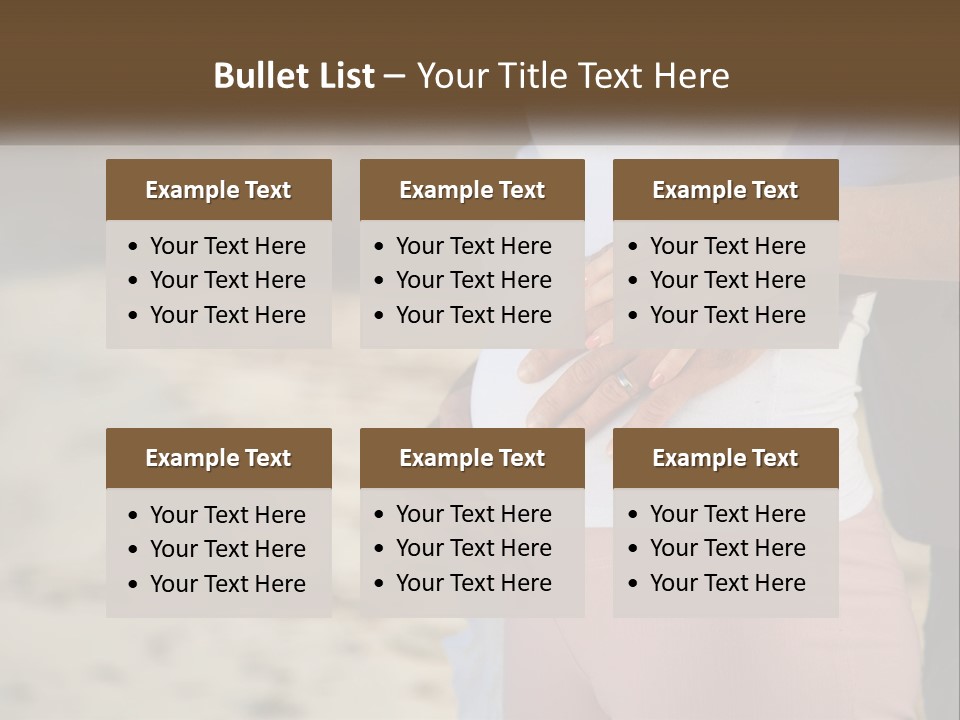 Asian Together Mother PowerPoint Template