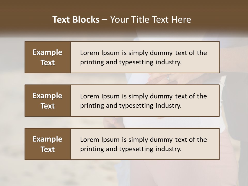 Asian Together Mother PowerPoint Template