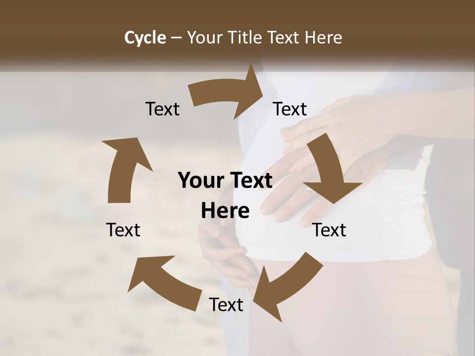 Asian Together Mother PowerPoint Template
