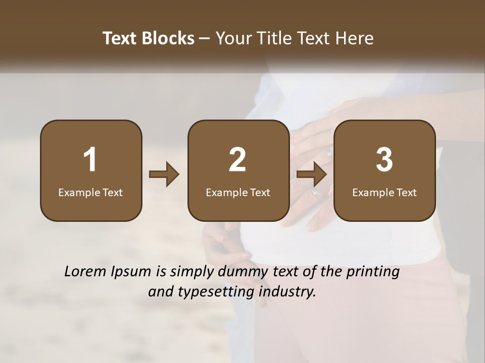 Asian Together Mother PowerPoint Template