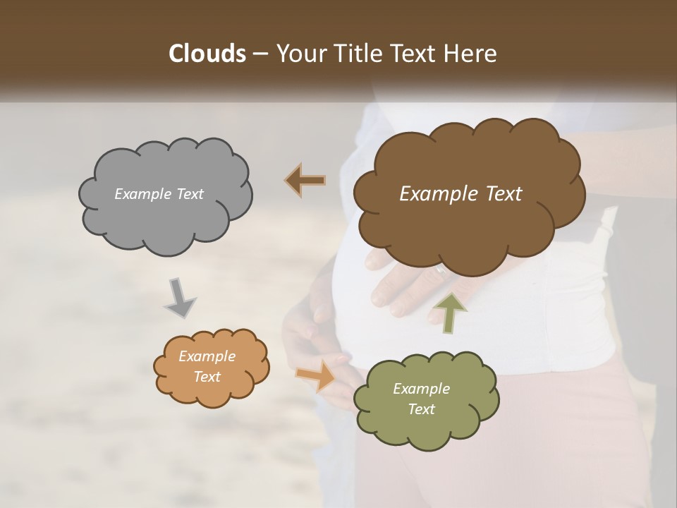 Asian Together Mother PowerPoint Template