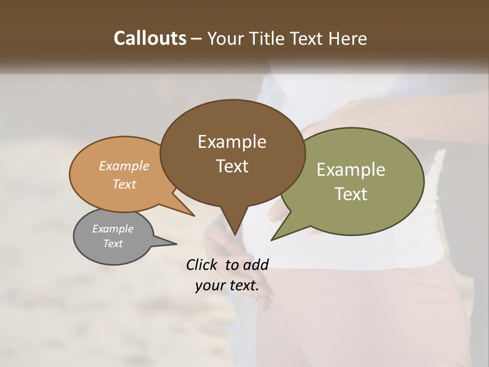 Asian Together Mother PowerPoint Template