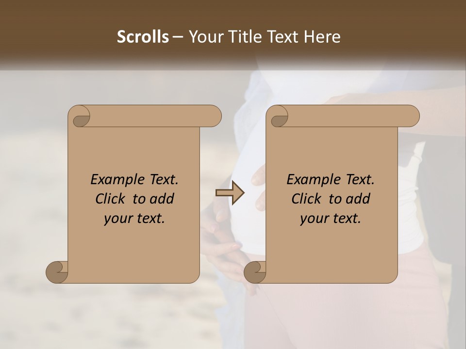 Asian Together Mother PowerPoint Template
