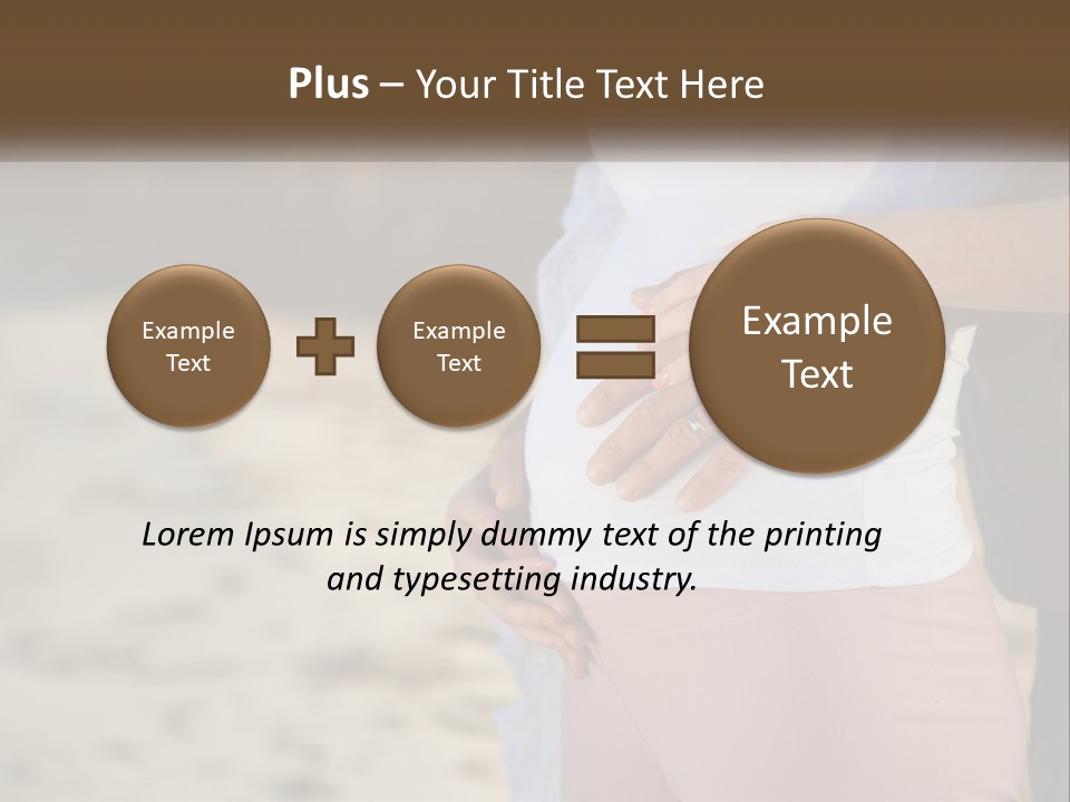 Asian Together Mother PowerPoint Template