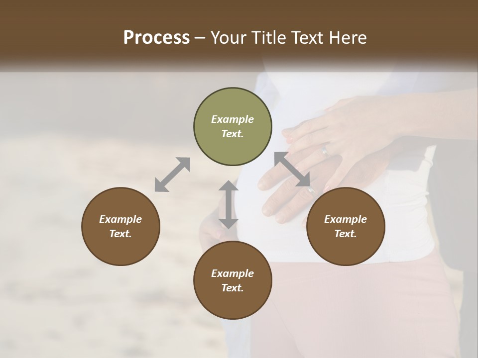 Asian Together Mother PowerPoint Template