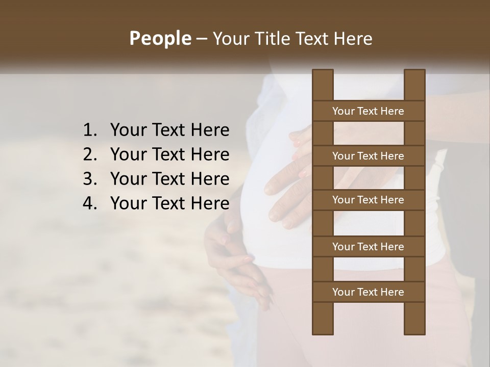 Asian Together Mother PowerPoint Template