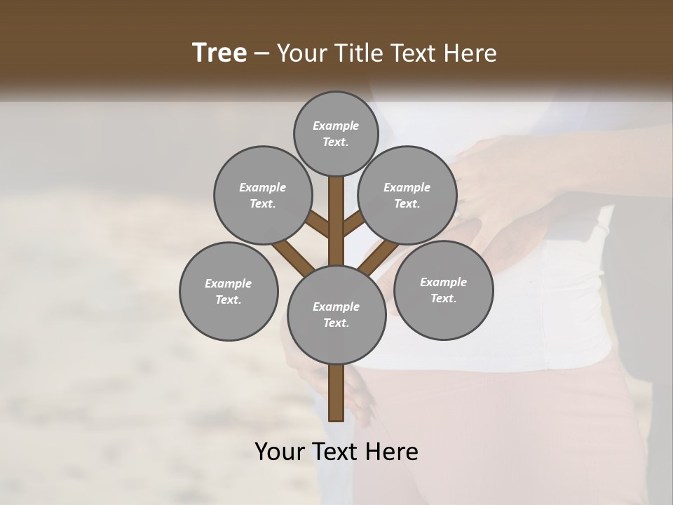 Asian Together Mother PowerPoint Template