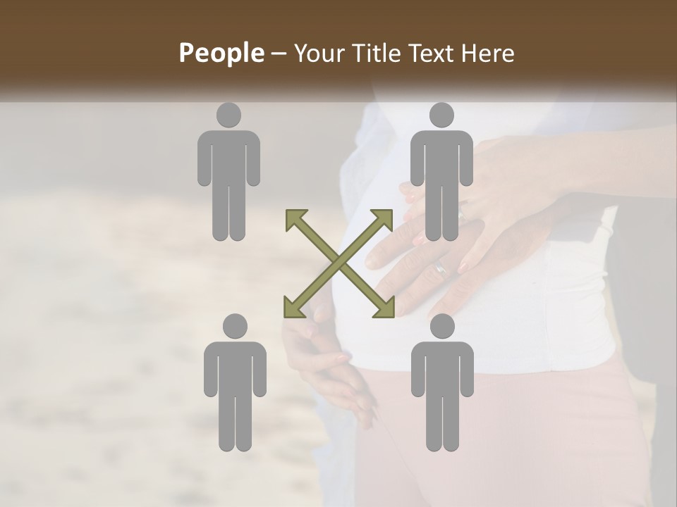 Asian Together Mother PowerPoint Template