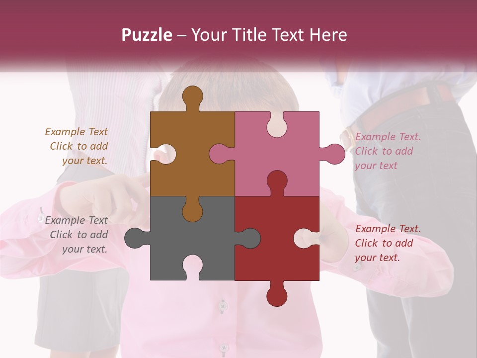 Fighting Misery Sadness PowerPoint Template