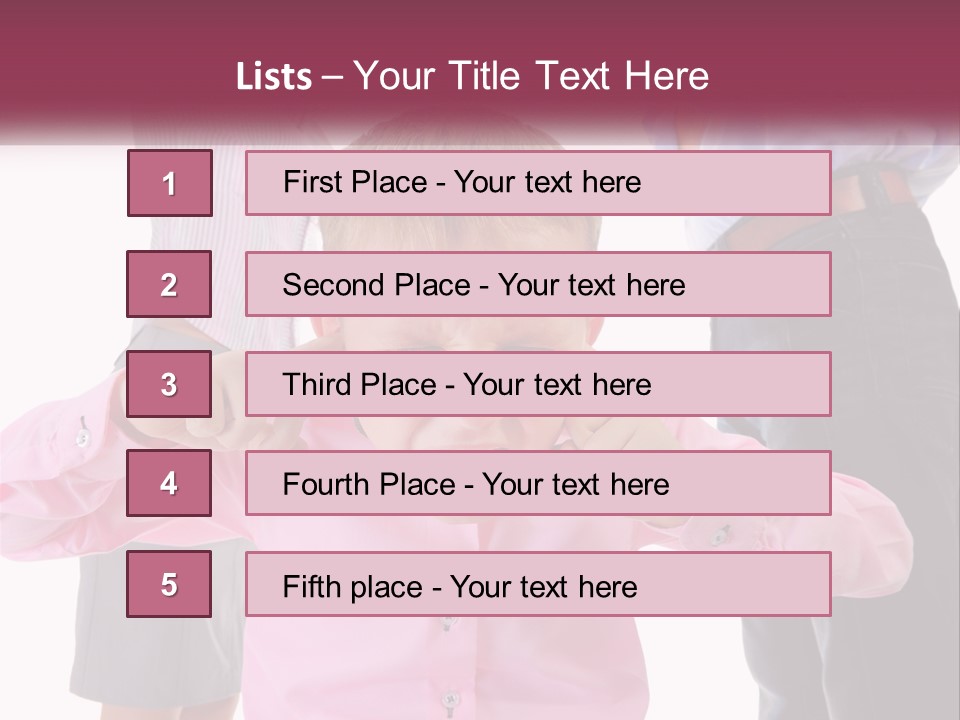 Fighting Misery Sadness PowerPoint Template