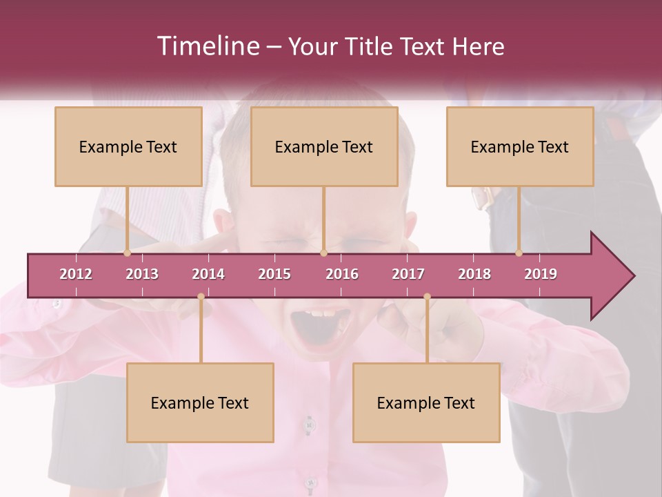 Fighting Misery Sadness PowerPoint Template