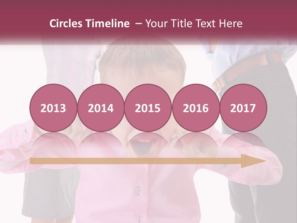 Fighting Misery Sadness PowerPoint Template