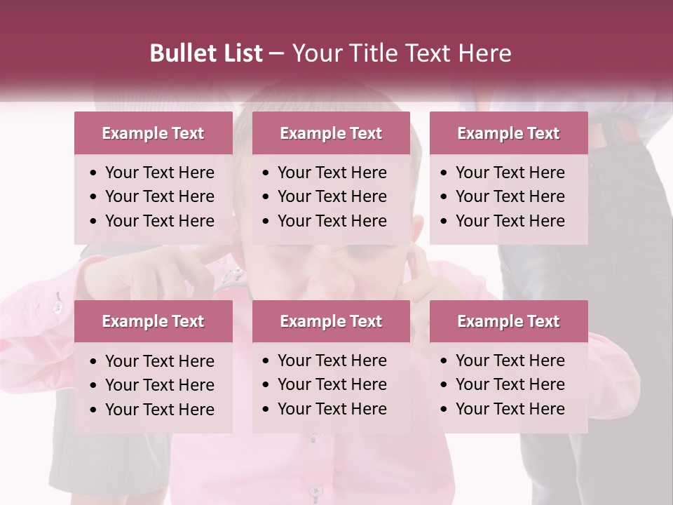 Fighting Misery Sadness PowerPoint Template