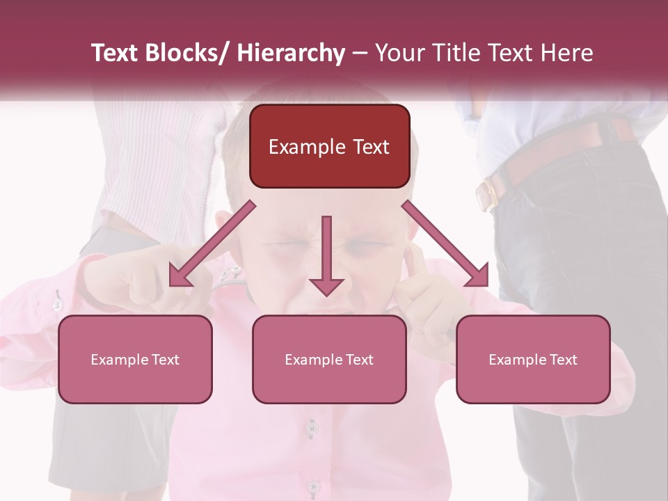 Fighting Misery Sadness PowerPoint Template