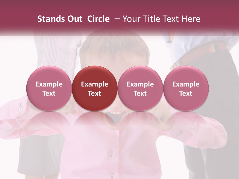 Fighting Misery Sadness PowerPoint Template