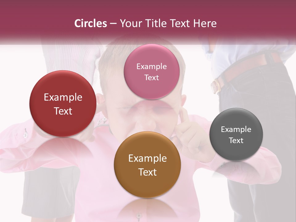 Fighting Misery Sadness PowerPoint Template