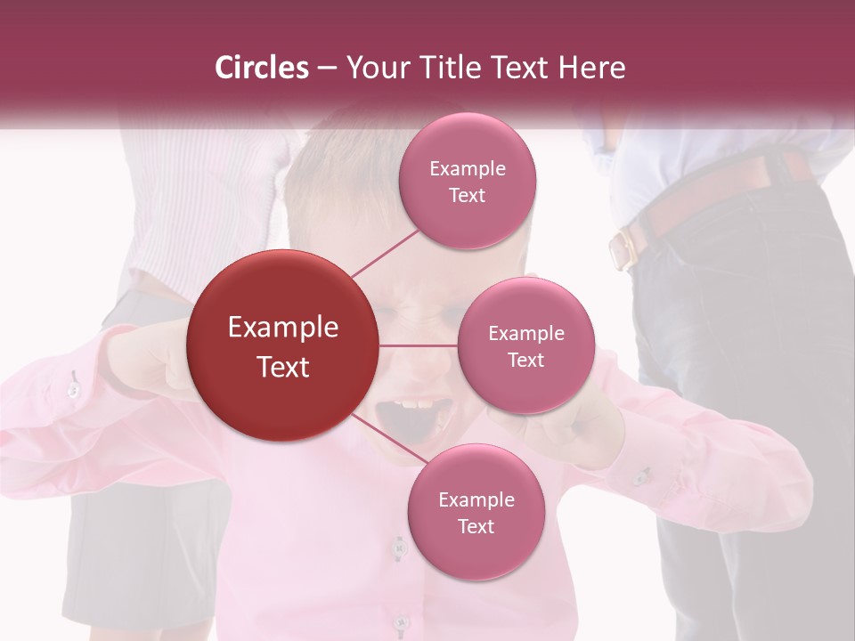 Fighting Misery Sadness PowerPoint Template
