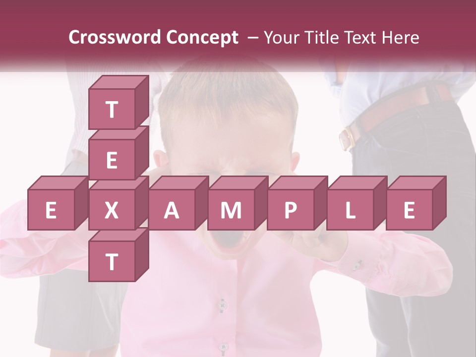 Fighting Misery Sadness PowerPoint Template