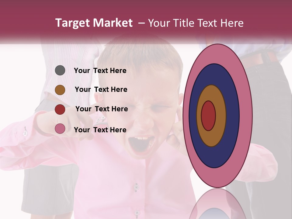 Fighting Misery Sadness PowerPoint Template