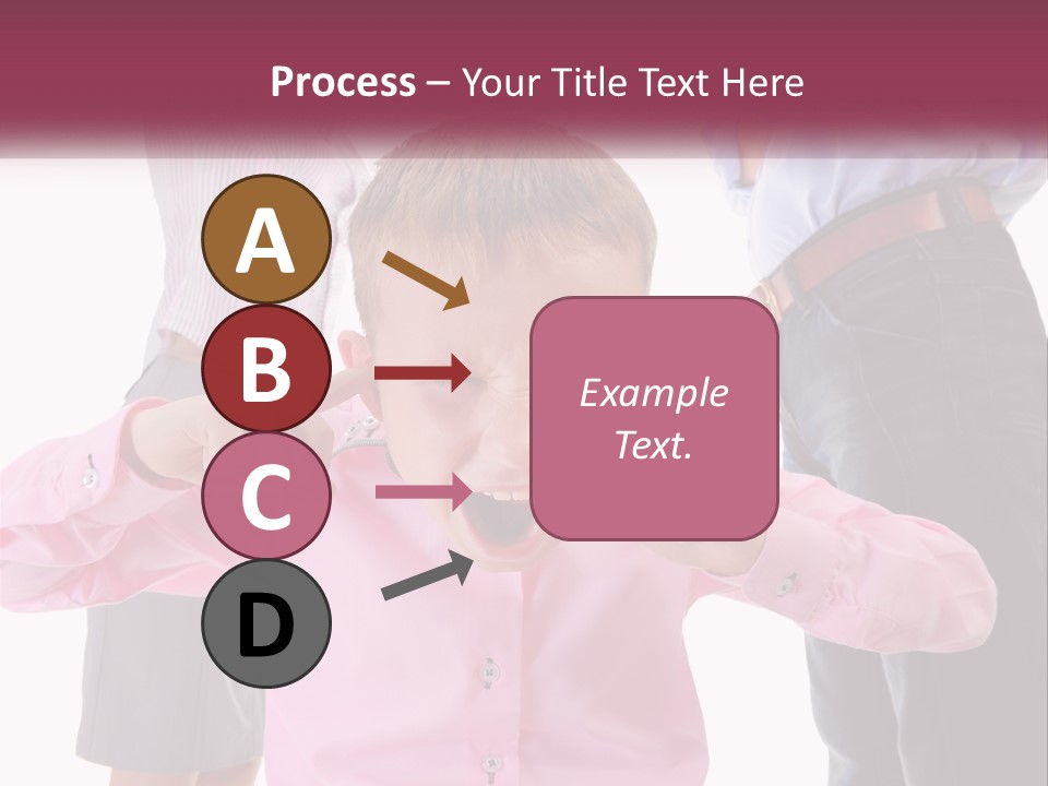 Fighting Misery Sadness PowerPoint Template