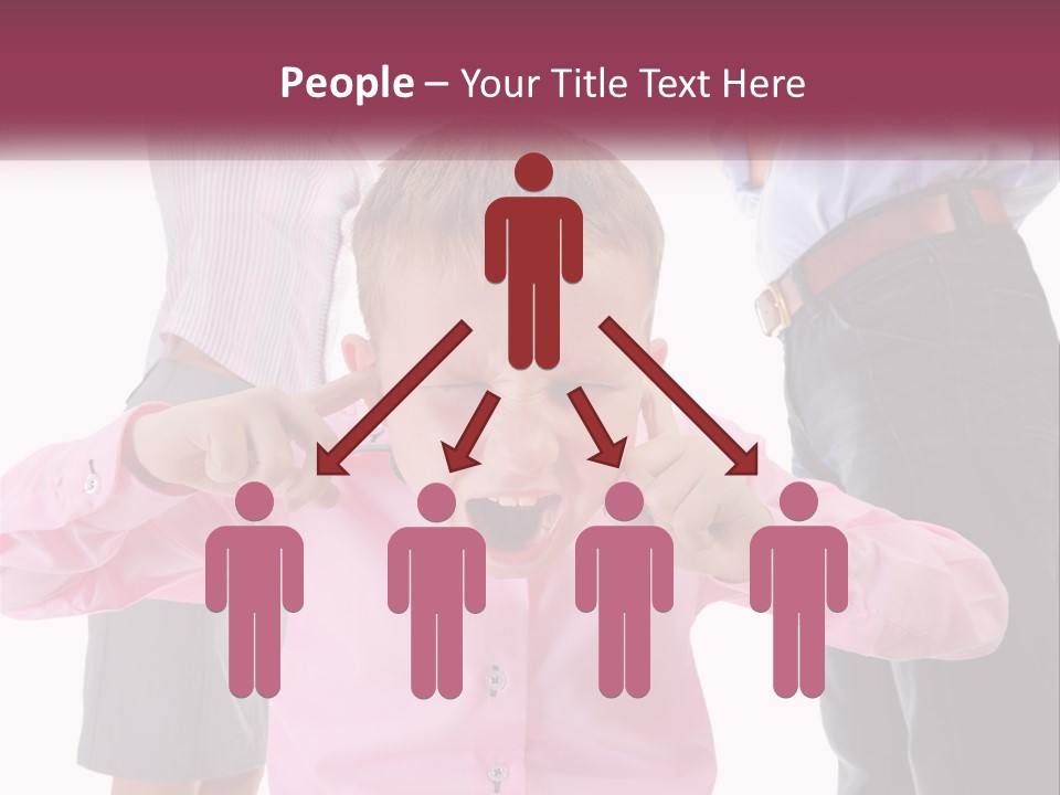 Fighting Misery Sadness PowerPoint Template