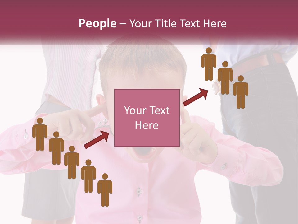 Fighting Misery Sadness PowerPoint Template