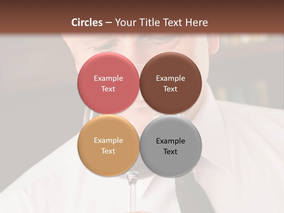 Mature Degustation Bottle PowerPoint Template