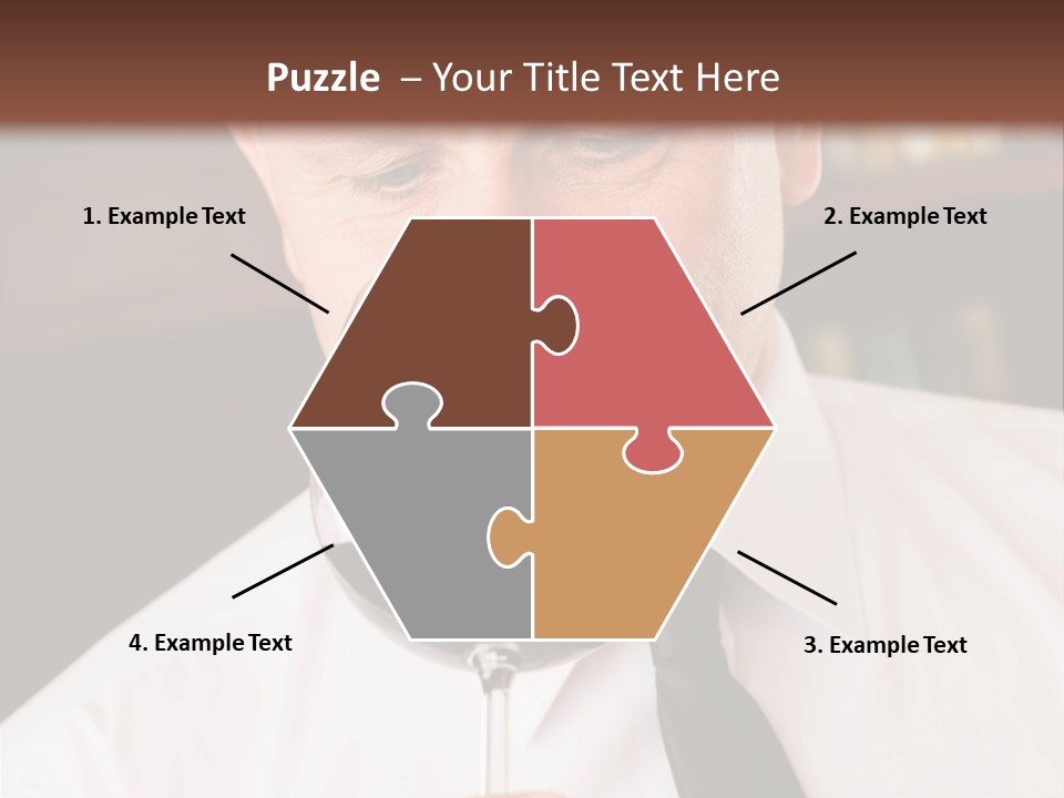 Mature Degustation Bottle PowerPoint Template