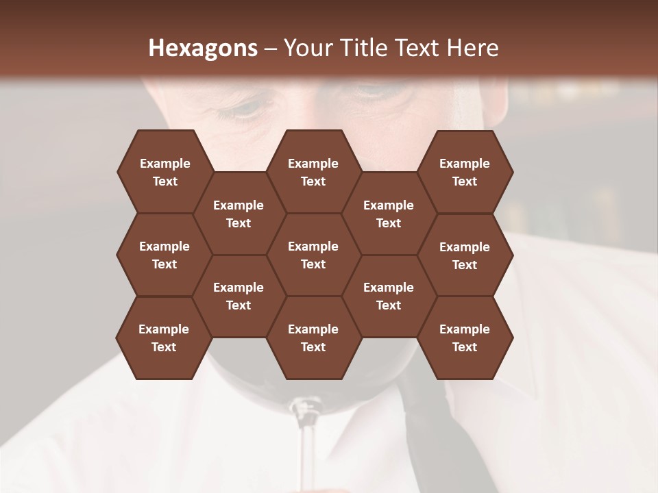 Mature Degustation Bottle PowerPoint Template