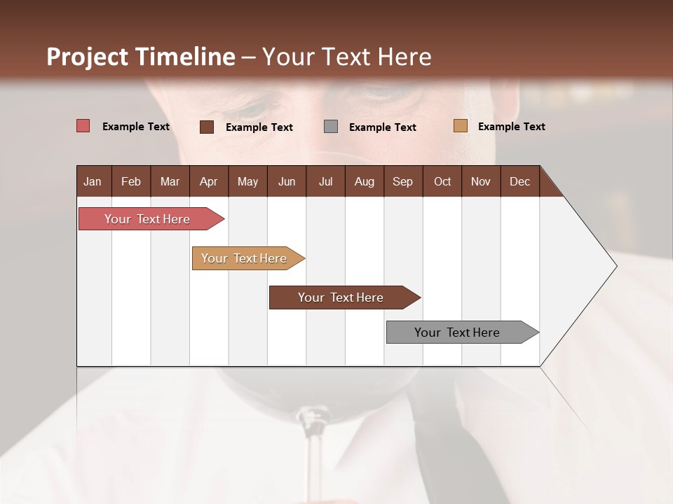 Mature Degustation Bottle PowerPoint Template