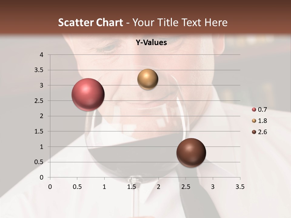 Mature Degustation Bottle PowerPoint Template