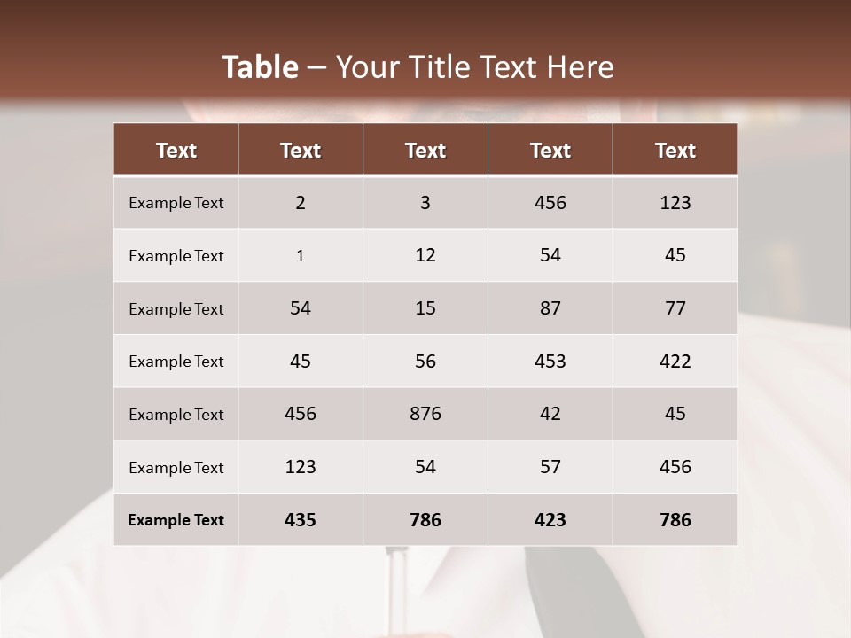 Mature Degustation Bottle PowerPoint Template